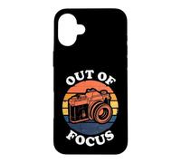 Photographer Retro Camera Out of Focus Sunset Design Coque pour iPhone 16 Plus