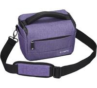 Photographic Bag with Removable Padded Dividers Photo Case for Women Men for SLR Cameras,Flashes,Lenses and More,purple,camera bag