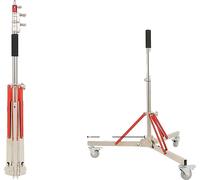 Photographie C-Stand, construction en acier inoxydable, hauteur réglable, support de lumière 320cm