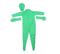 Photographie Chromakey Body Vert Full Body Stretch Tissu Costume Unisexe Spandex Stretch Adulte Costume Écran Body Body Costume pour Photographie Film Vidéo(160 cm / 62,99 Pouces)