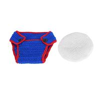 Photographie Crochet Marine Chapeau, BéBé Photographie Crochet Marine Chapeau Photographie Crochet Costume pour la Photographie pour les FêTes pour les Anniversaires