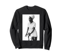 Photographie d'archives de la chanteuse de Jazz Gospel Nina Simone Duffy Sweatshirt