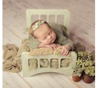 Photographie De Nouveau-Né Lit En Bois Vintage, Accessoire De Studio, Mobilier De Séance Photo, Pour Bébé, Cent Jours D'anniversaire
