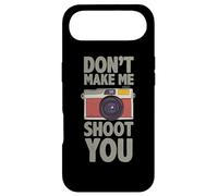 Photographie Don´t Make Me Shoot You Citation Photos Photographe Coque pour iPhone Air