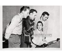 Photographie du quartet du million de dollars - 28 x 35 cm - Superbe portrait de studio de 1956 - Sam Phillips - Memphis, Tennessee - Photo rare - Affiche d'art