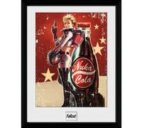 Photographie encadrée Fallout 4 Nuka Cola 40 x 30 cm Noir G