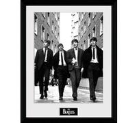 Photographie encadrée The Beatles In Londres Portrait 30 x 40 cm G