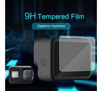 Photographie et accessoires 1Set Clear Pet Film Dual Screen + Lens Protector for Go-pro 8 Black Camera Wentyer123®