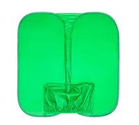 Photographie Green Screen - Feuille de pliable, panneau de en tissu multicouche, studio infroissable | Écran webcam compact pour le streaming en direct, les réunions, l'enregistrement de