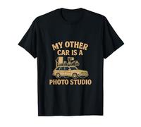 Photographie Humour Mon autre voiture est un studio photo T-Shirt