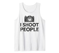 Photographie I Shoot People Appareil photo amusant pour homme Débardeur