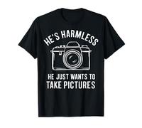 Photographie, il est inoffensif, il veut juste prendre des photos T-Shirt