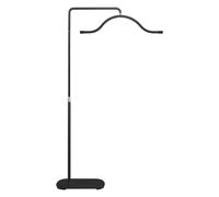Photographie Lampe annulaire à LED, hauteur réglable de 101 cm à 171 cm, température bi-colore 3200-5600K , noir