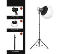 Photographie Lumière LED, lumière solaire 100W, luminosité réglable, lampes groupe A