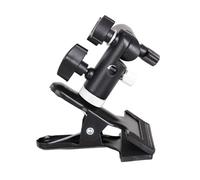 Photographie Studio Pince Clip Support Support de Lumière Support de Montage avec Parapluies Réflecteurs Support et 1/4 3/8 Pouces Vis Adaptateur Fond Pince