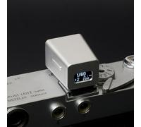 Photography Light Meter, Camera Light Meter, with Cold Shoe Mount & OLED Screen, 30° Reflective Metering, Real-Time Metering and One-Button Metering, Compatible with Various Cameras