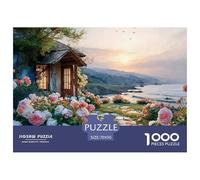 Photography of A Beautiful Cottage 1000 Pcs Carton Premium Coffret De Puzzles Kitten Stimulant Et Éducatif Jeu Créatif Puzzles pour Adultes Et Enfants 70x50cm/1000pcs