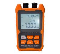 Photomètre à fibre, Testeur De Câble À Fibres Optiques Compteur De Puissance Optique Portable FC/SC/ST Interface Universelle Testeur De Fibres Intégré 1Mw Localisateur De Défauts Visuels Rapide et pré