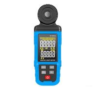 Photomètre numérique à haut lux avec mémoire de 9999 comptes, réponse rapide, pour laboratoires de photographie, usines, bleu et noir (SK-8302A)