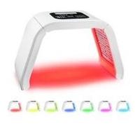 Photon professionnel 7 couleurs pdt lumière led led masque facial machine traitement de l'acné visage blanchissant luminothérapie