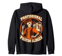 Photon Slinger Professionnel Radiologie Tech Cowboy Squelette Sweat à Capuche