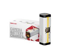 PHOTOOLEX LP-E6P Chargeur de Batterie pour Canon, BB 4 Chargeur 4-Fentes avec Port de Charge Rapide USB-C 60W, Compatible avec Canon EOS R5 Mark II/R6 Mark II/R5/R6/R7/5D Mark II/5D Mark IV/60D/70D