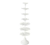 PHOTOPHORE Arbre Metal Blanc Large
