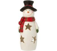 Photophore Bonhomme de Neige "Christmas Show" 51cm Multicolore Multicolore