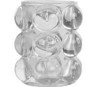 Photophore Bulles en Verre "Arty" 9cm Transparent Transparent G