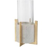 Photophore Design "Base Marbre" 38cm Gris