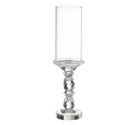 Photophore Design en Cristal "Marie" 42cm Transparent