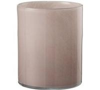 Photophore Design en Verre "Jade" 18cm Rose