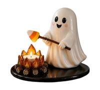 Photophore d'Halloween pour feu de camp - Figurine fantôme