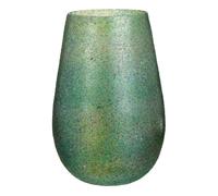 Photophore Éclat de Verre "Tom" 26cm Vert