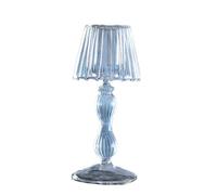 Photophore en verre en forme de lampe pour mariage, dîner, décoration d'intérieur (style 2)