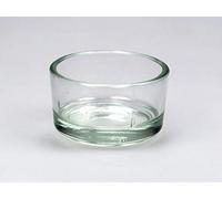 Photophore en Verre Transparent pour Bougies Chauffe-Plat