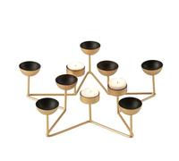 PHOTOPHORE Etoile Metal Noir/Or