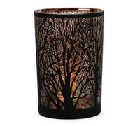 Photophore forêt en verre