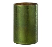 Photophore Miroir en Verre "Anton" 12cm Vert