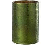 Photophore Miroir en Verre "Anton" 12cm Vert Vert G