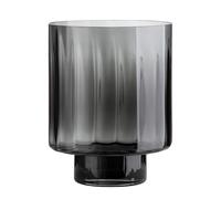 Photophore Novus, en Verre, Anthracite, Fait à la Main, de la Marque Gilde, Ø 27,5 x 35 cm