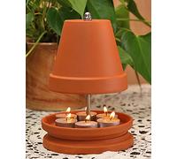 Photophore Peut contenir jusqu'à 6 bougies chauffe-plat chauffe-plat cheminée de table anti-moustiques jardin terrasse connue en étoile bougies chauffe-plat chauffage salon four