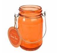 Photophore pot à confiture suspendu Rex London Orange 7,7x7,7x19,5 cm