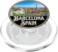 Photoréaliste Barcelone Espagne Voyage Souvenir Cadeau Touristique PopSockets PopGrip pour MagSafe