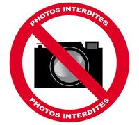 Photos Interdites (20cm) - Sticker/Autocollant