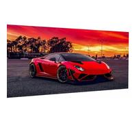Photos Voitures de sport sur toile Impression d'art moderne Décoration murale Design mural Image murale 120x60cm Sans cadre
