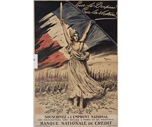 Photosegor Marianne France emprunt National Affiche Poster Reproduction - Format 50X70 cm sur Papier Luxe 300 GR. Tous formats et Supports possibles