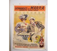 Photosegor Quina Marra apéritif pub Affiche Poster Reproduction - Format 50X70 cm sur Papier Luxe 300 GR. Tous formats et Supports possibles