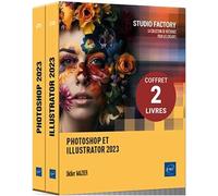 Photoshop et Illustrator 2023 - Coffret de 2 livres