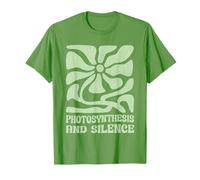 Photosynthèse et Silence Boho Floral Jardinage Vieilli T-Shirt